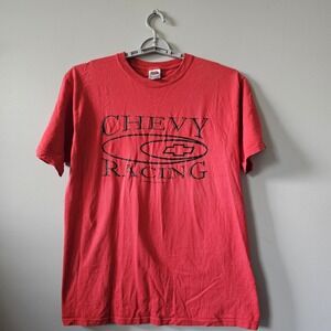 Vintage Chevrolet Racing Razz Sportswear T-Shirt Men's Size Large Chevy Hot Rod